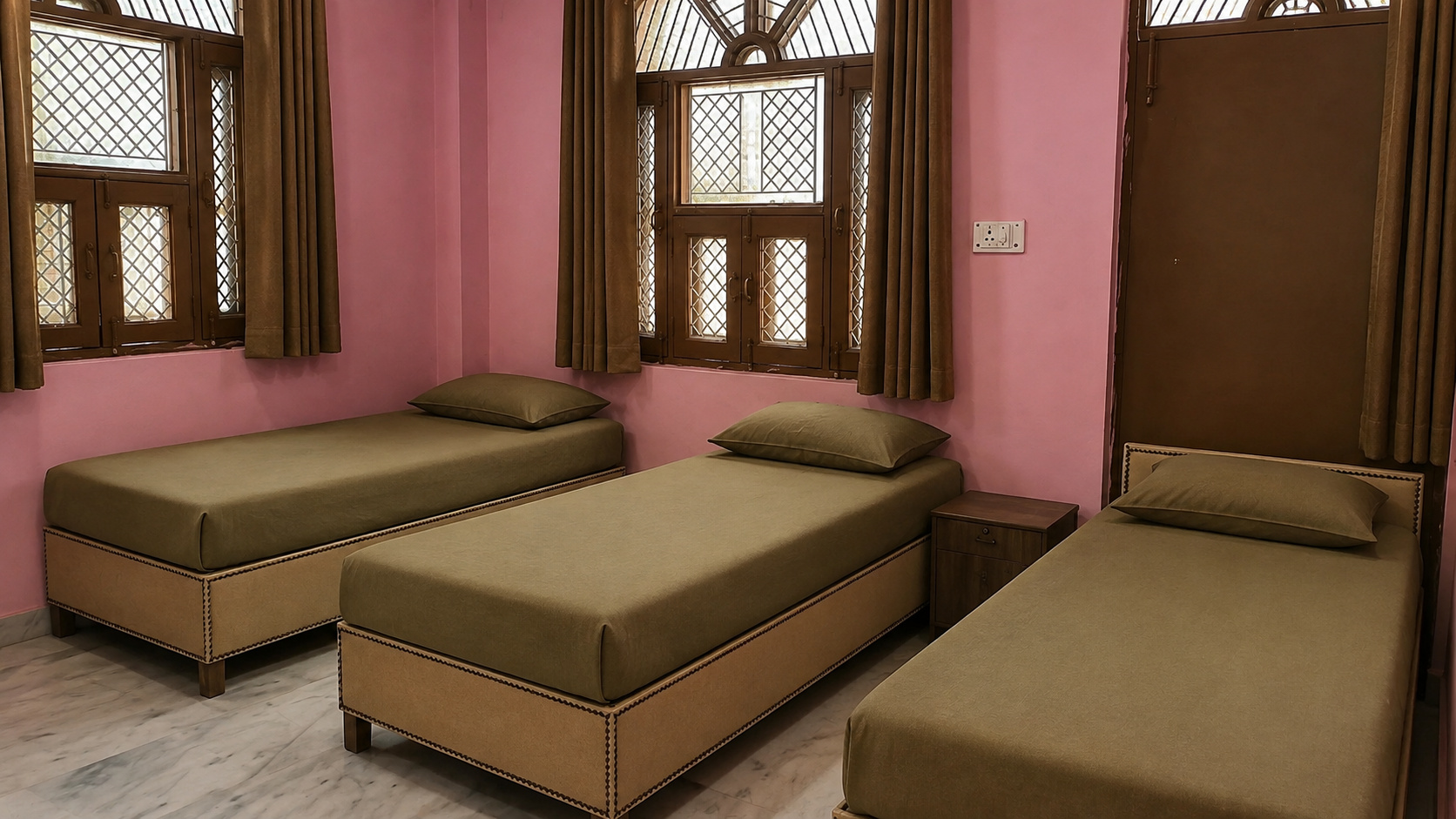 Bright room with natural light